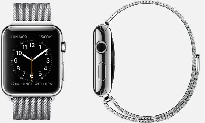 TKN - Apple Watch Stainless Steel belt - Credits: Apple Official